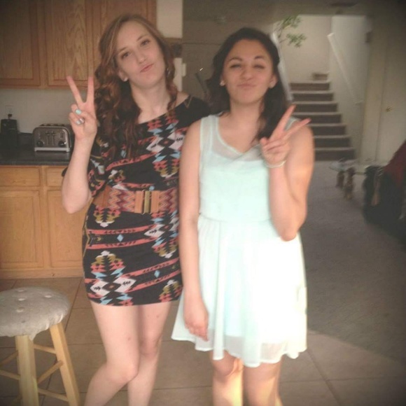 🌿 3 for $15 Aztec print party dress - Picture 3 of 3